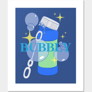 Bubbly Posters and Art